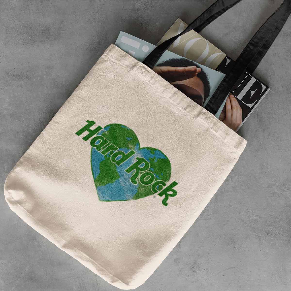 Hard Rock Save the Planet Heart Tote in Organic Cotton image number 2