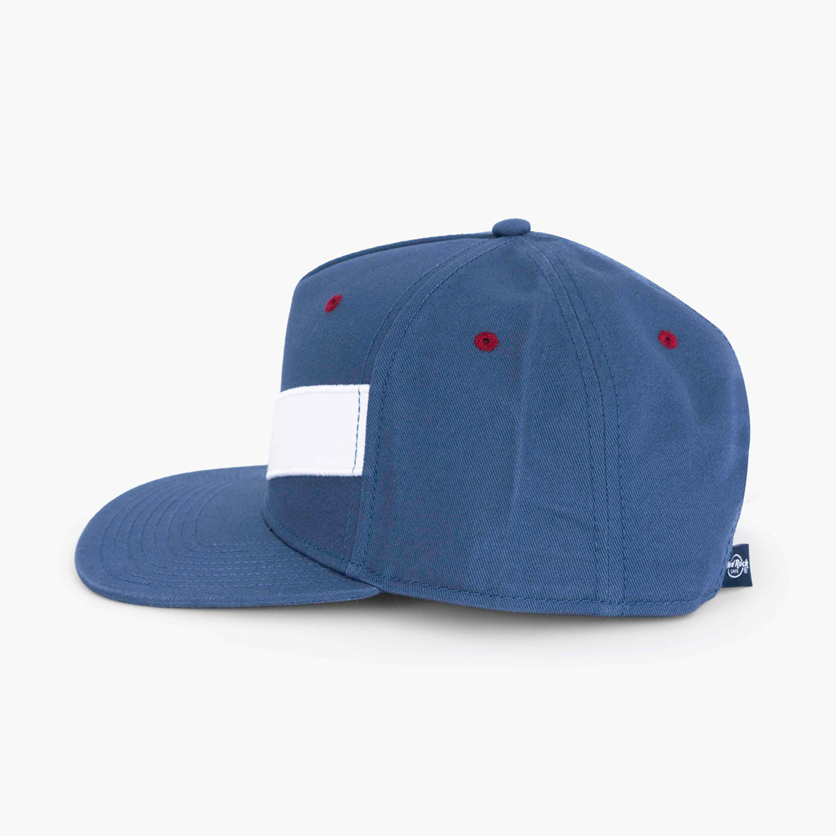 V Notch Flatbill Hat in Navy image number 2