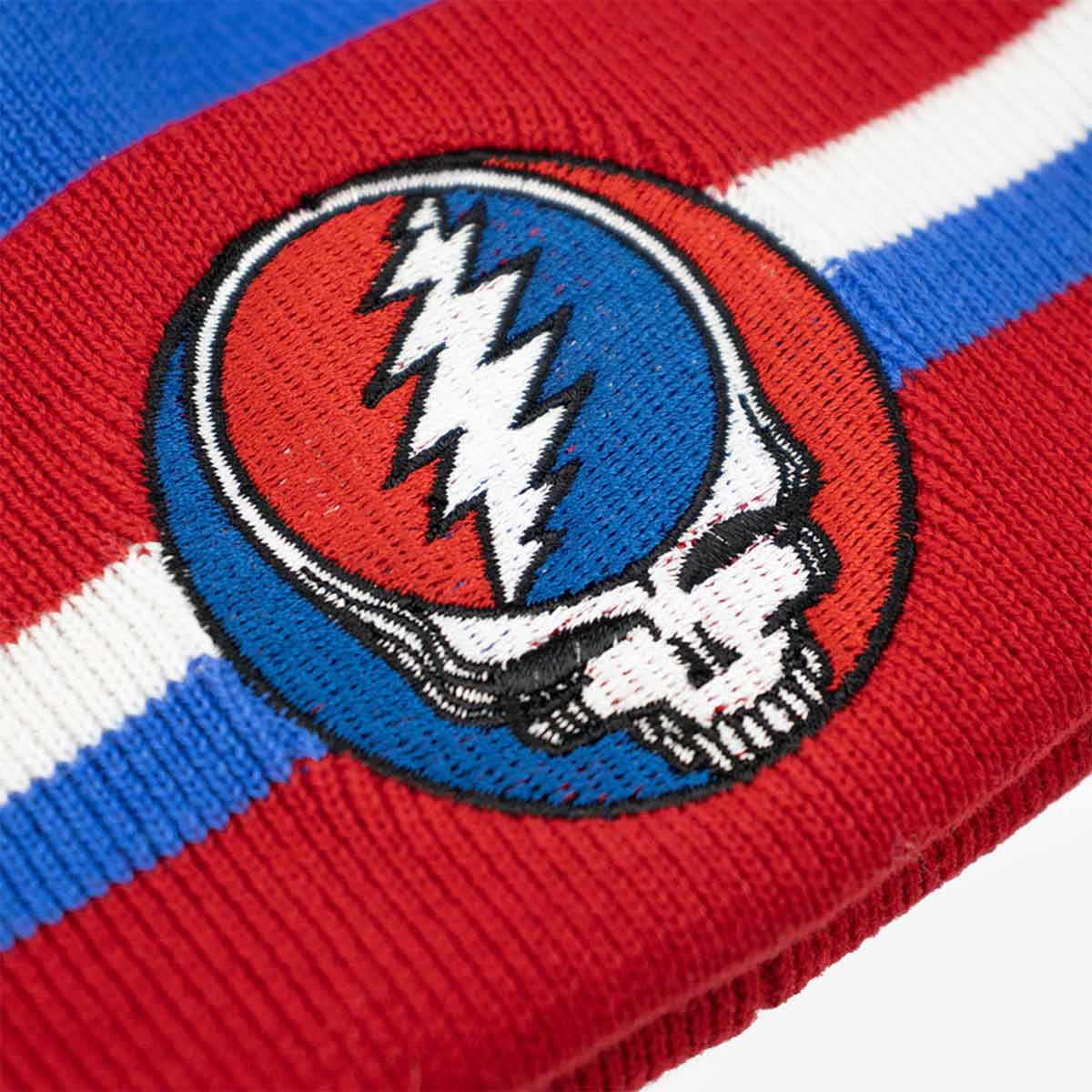 Grateful Dead Knit Beanie Blue image number 3