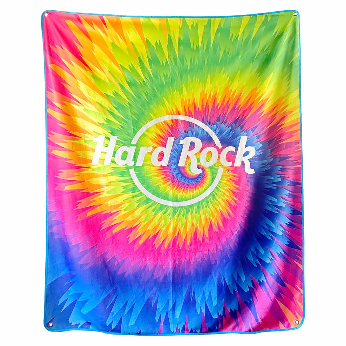 Hard Rock Tie Dye Beach Blanket image number 2