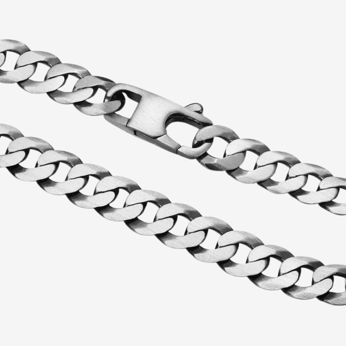 Ethos Gun Metal Curb Chain 8.5" Bracelet image number 2