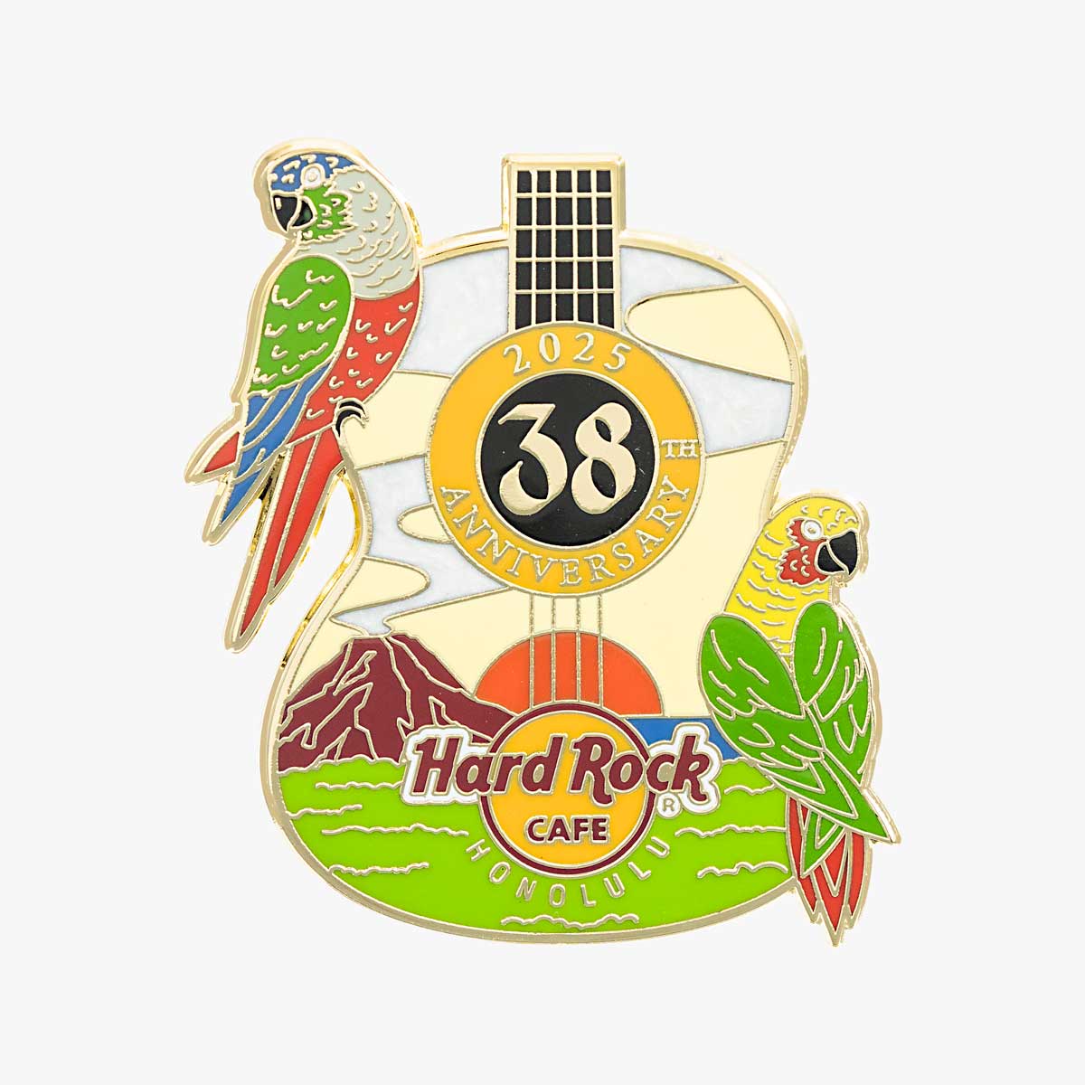 Honolulu 38th Anniversary Pin image number 1