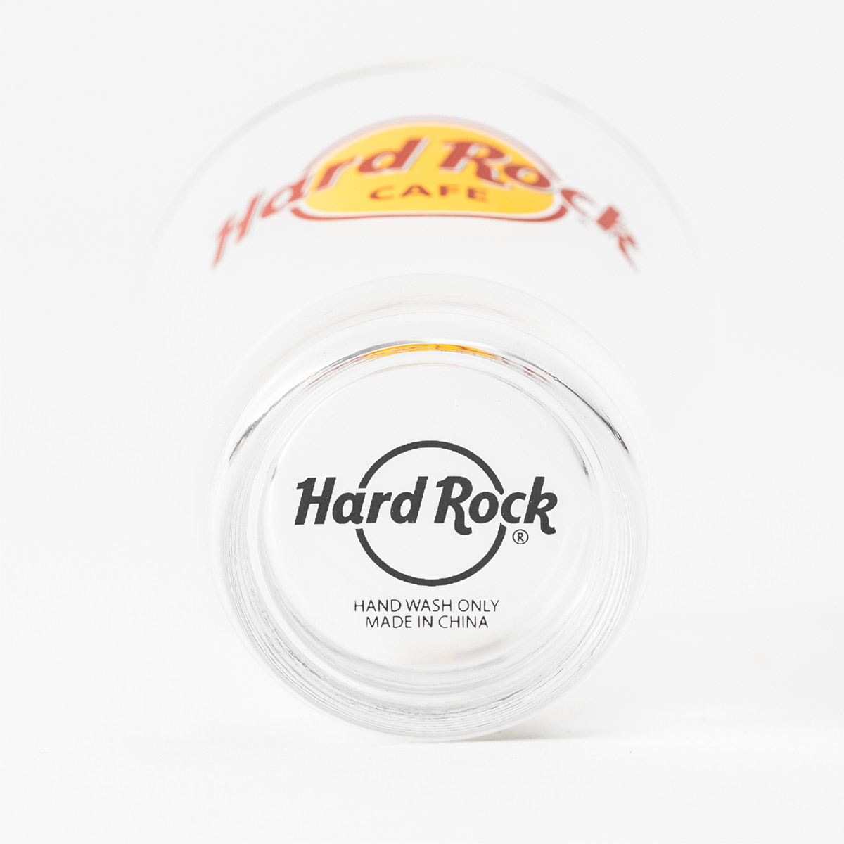 Hard Rock Cafe Logo Clear Shot Glass image number 4