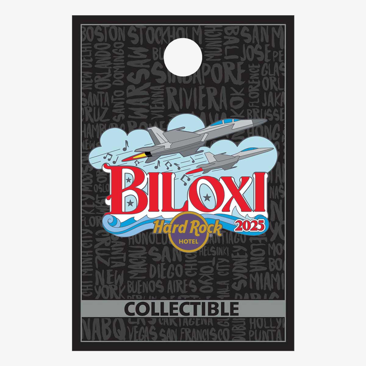 Collectible Biloxi In The Clouds Pin image number 2