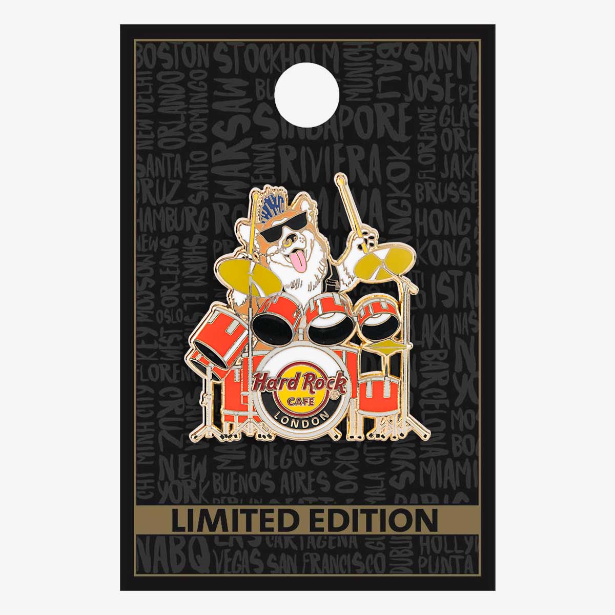 Limited Edition London Drummer Corgi Pin image number 2