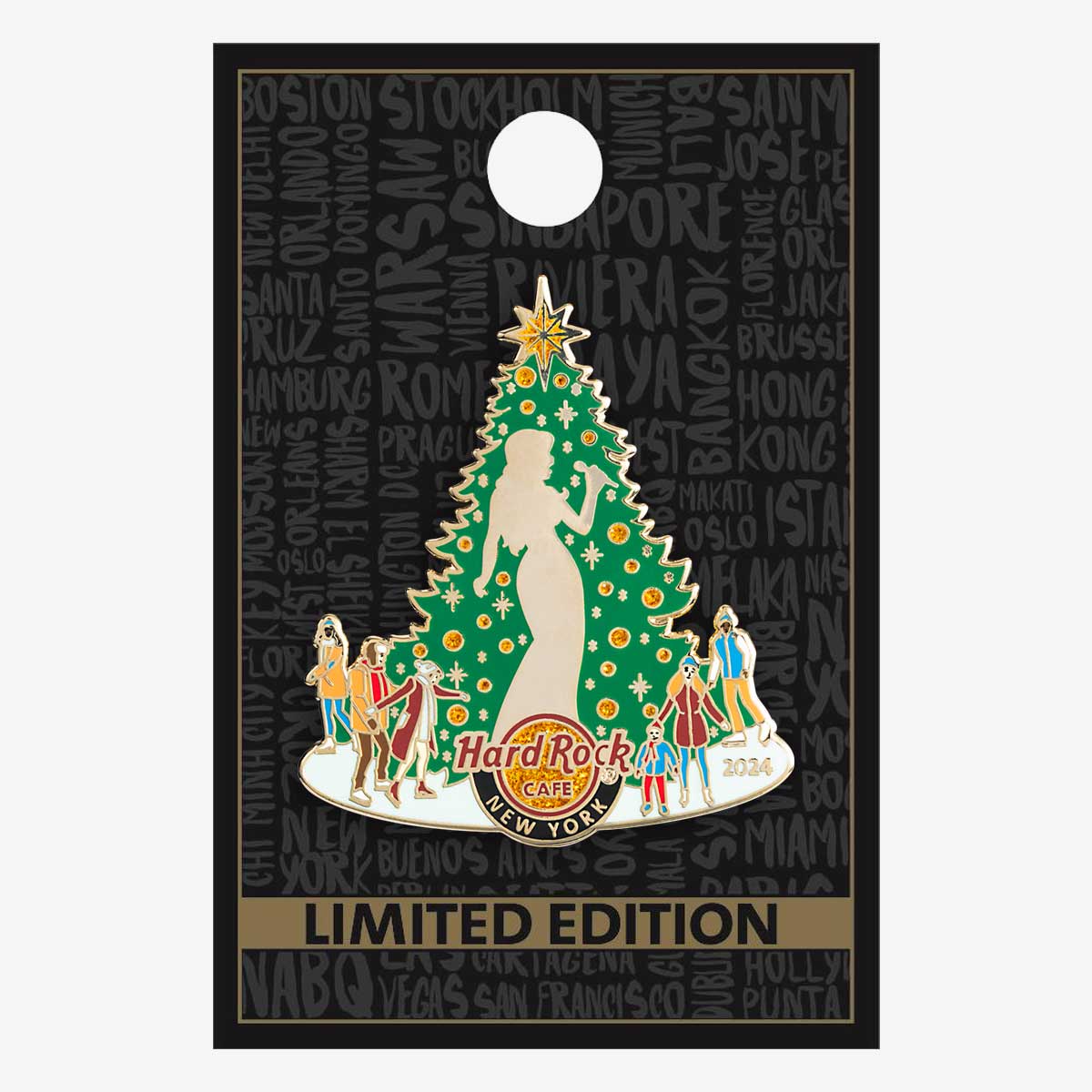 Limited Edition Tree Lighting 2024 Pin image number 2