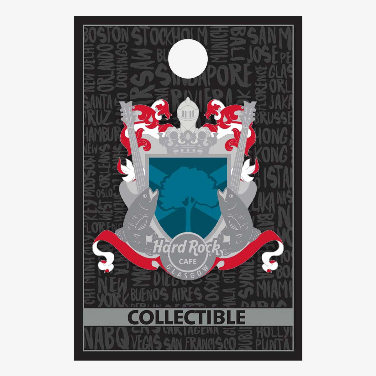 Glasgow 3D Coat of Arms Pin image number 2