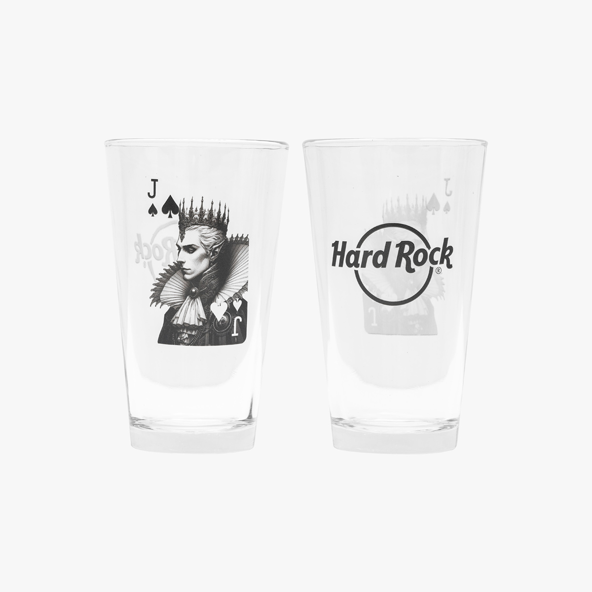 Spades Pint Glass Set 4 Pack image number 2