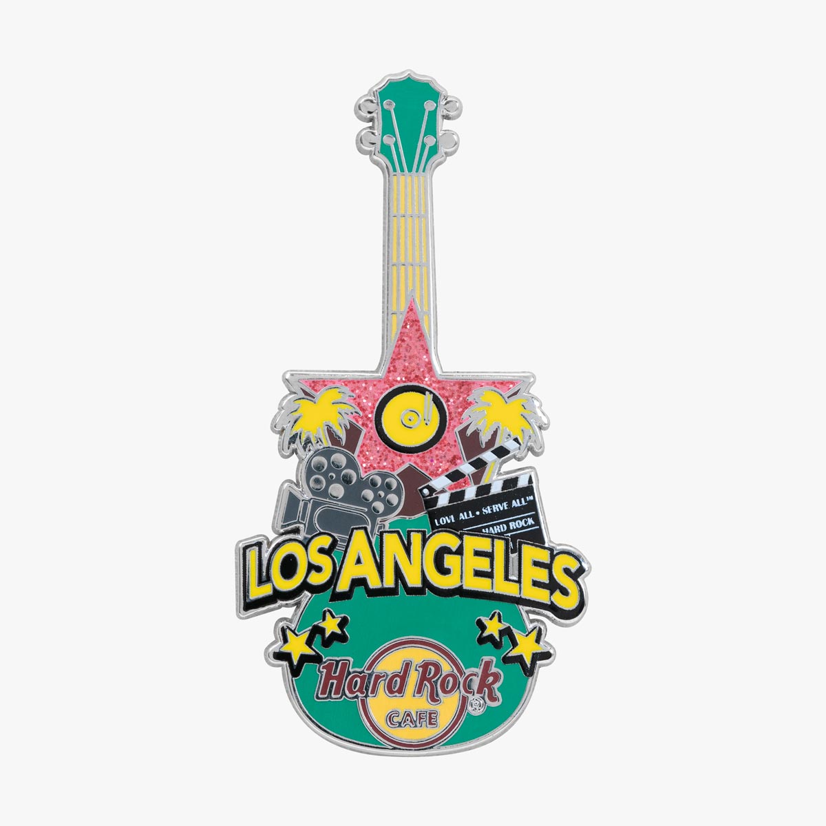 Limited Edition Landmark Guitar Pin image number 1