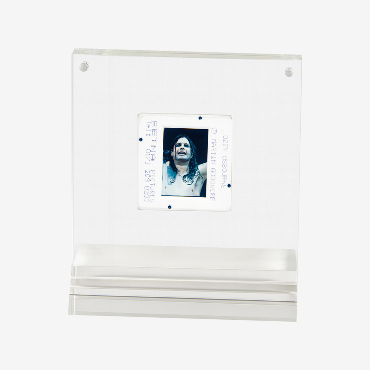 Black Sabbath Boxed Original Acrylic 35MM Photograph in Acrylic Case image number 2