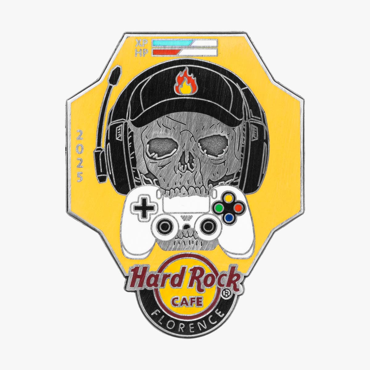 Limited Edition Florence Gaming Skull 2025 Pin image number 1