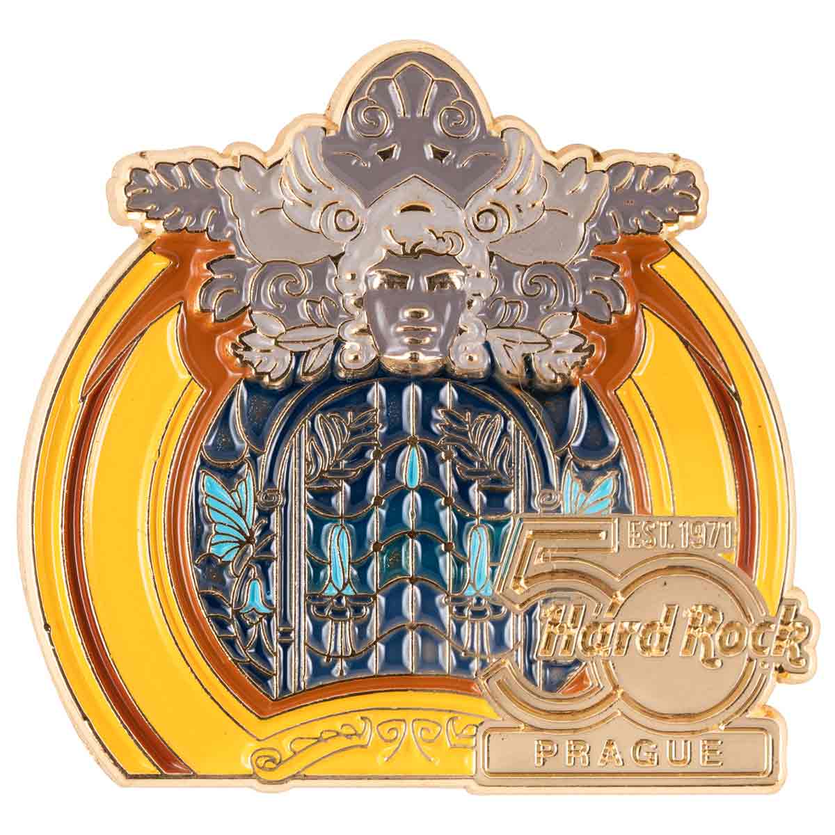50th Anniversary Core Prague 3D Pin image number 1