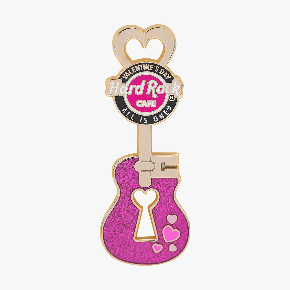 Valentine Sweetheart Guitar Pin 2024 image number 1
