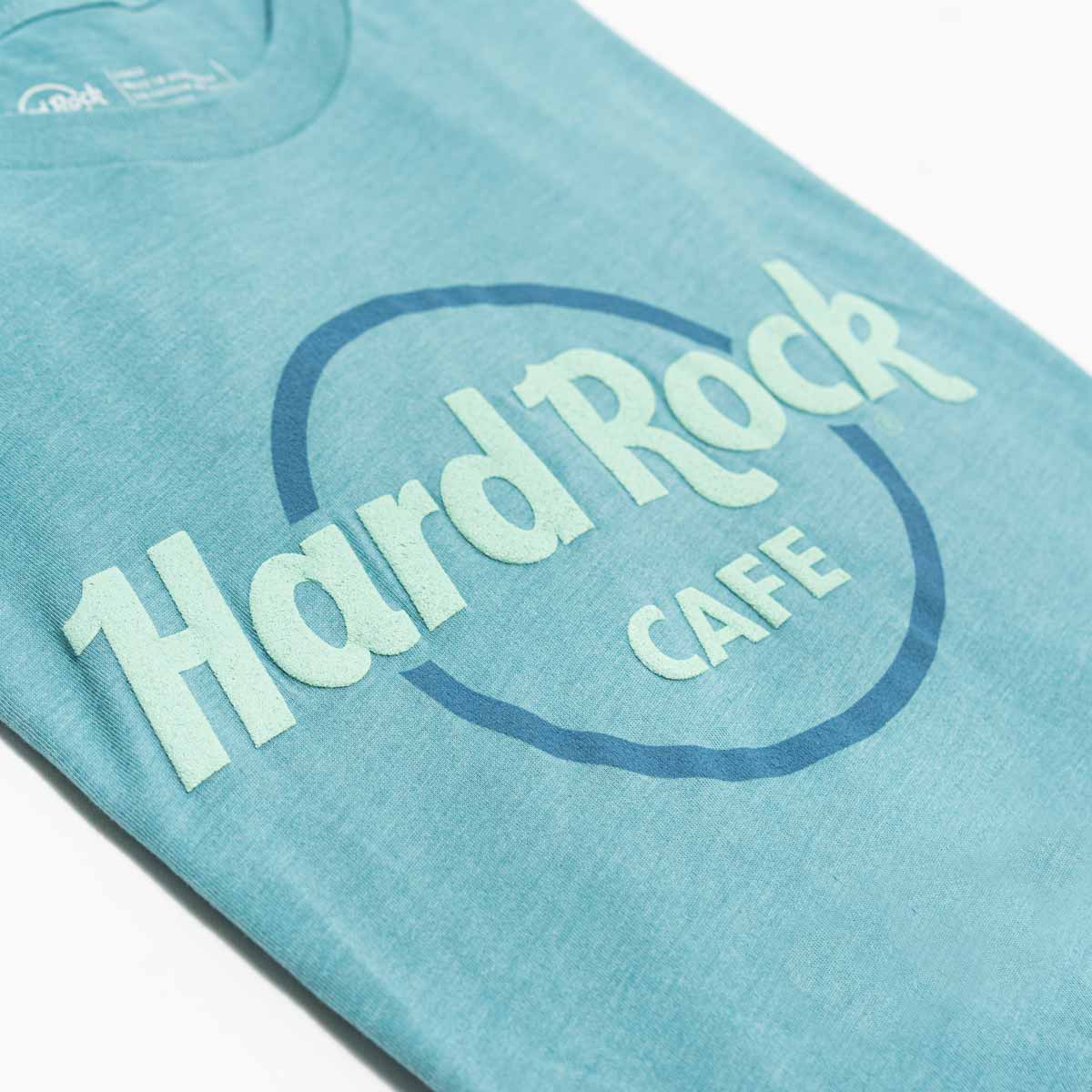 Hard Rock Pop Logo Short Sleeve Tee Heather Blue image number 1