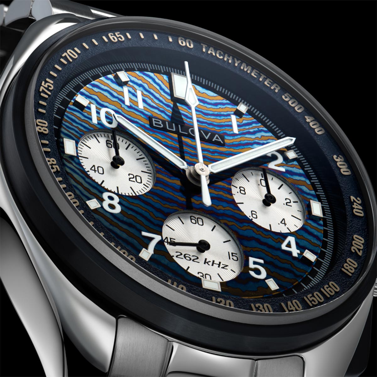 Bulova Limited Edition Lunar Pilot Timascus Chronograph image number 7