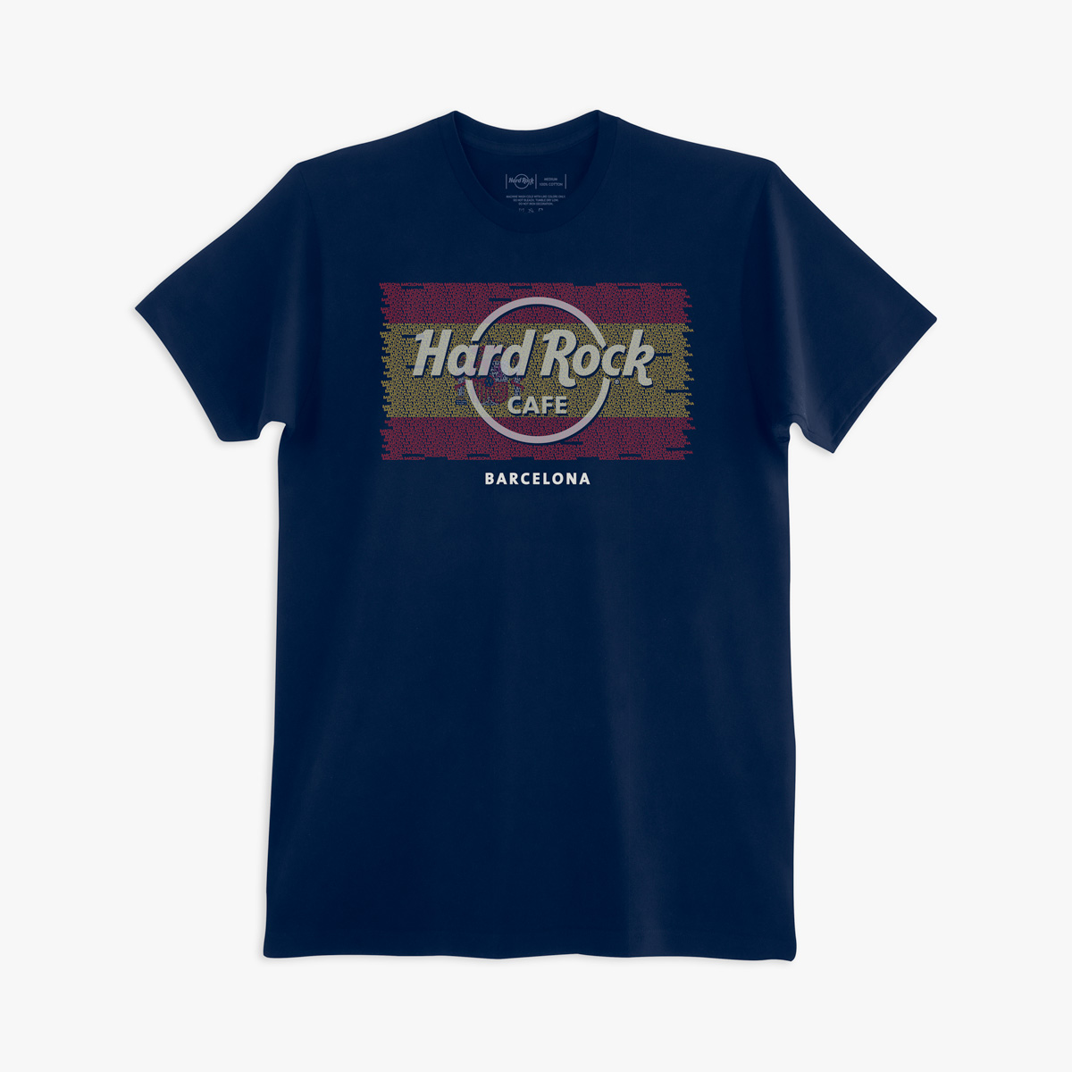 Men's Flag Repeat City Name Tee image number 1