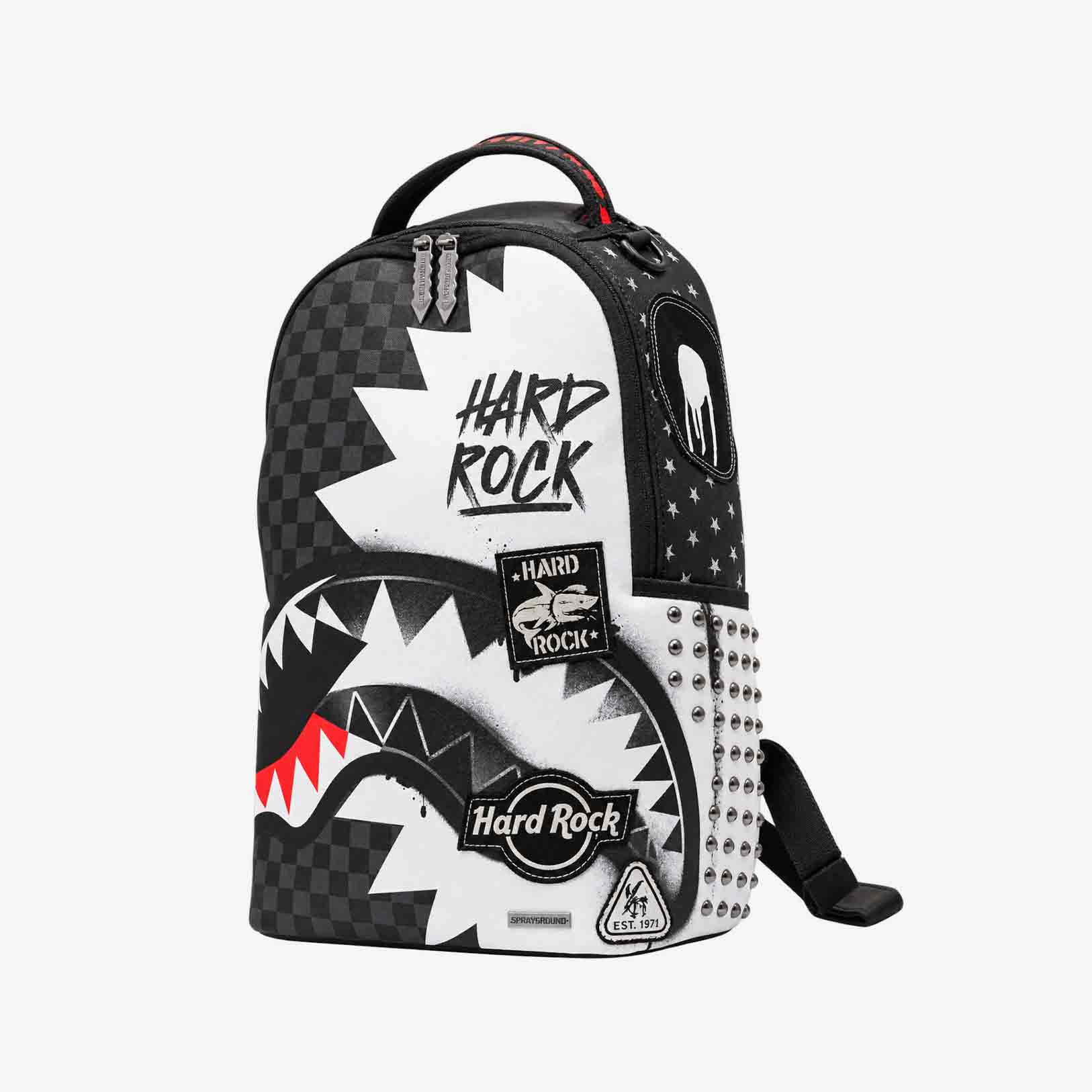 Sprayground x Hard Rock Punk Shark Backpack image number 3