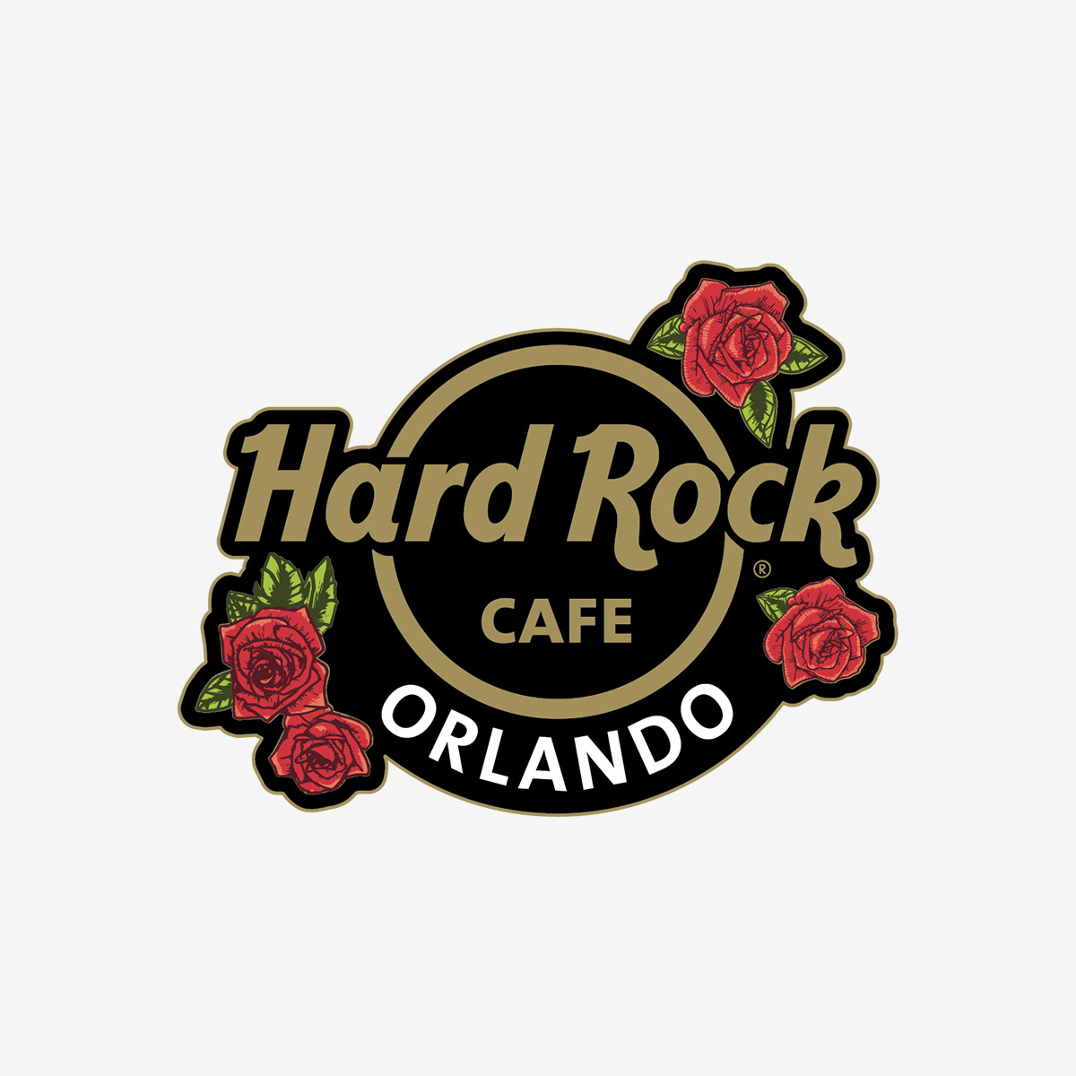 Collectible Floral Logo Pin image number 1