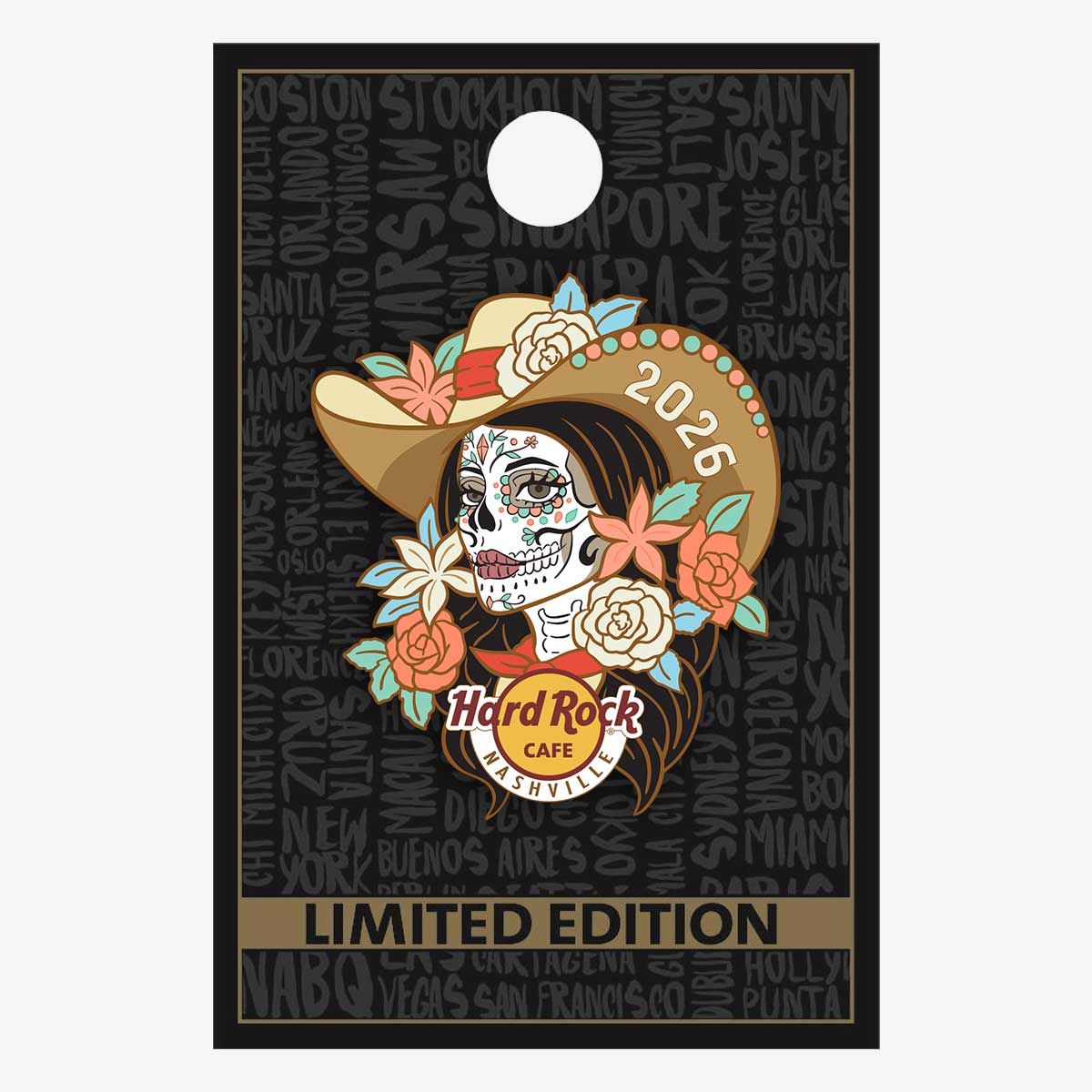 Limited Edition Nashville Sugar girl 2026 Pin image number 2