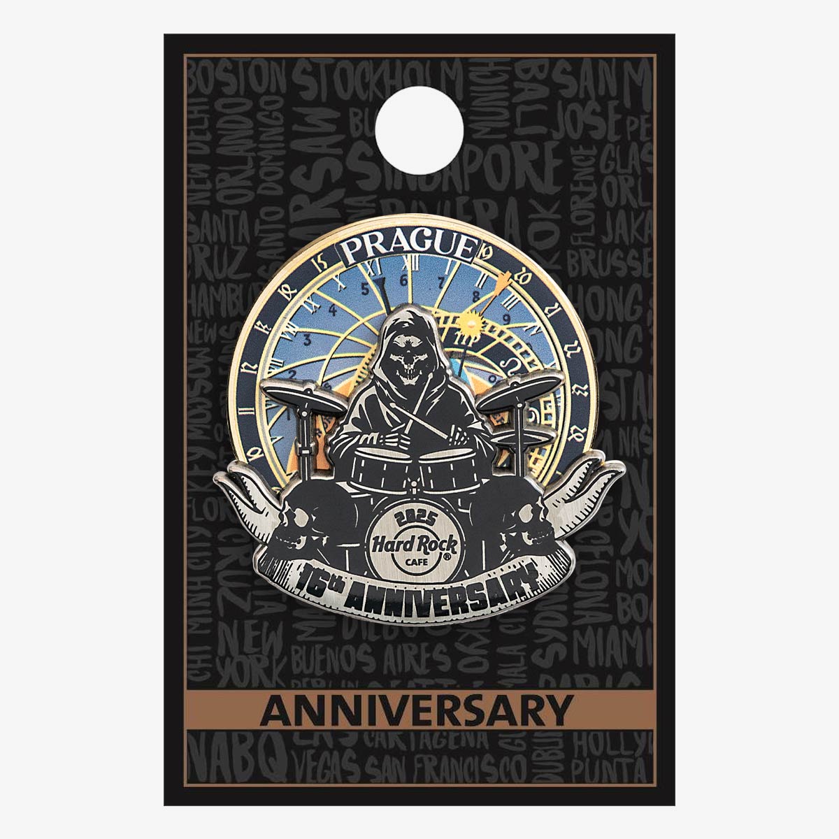 Limited Edition Prague 16th Anniversary Pin image number 2