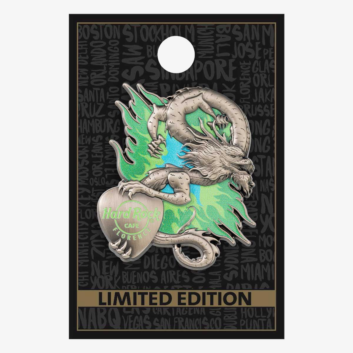 3D Asia Dragon Pin image number 2