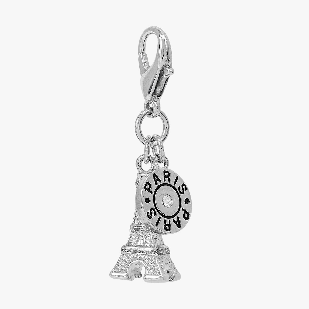 Collectible City Icon Silver Bracelet Charm image number 1