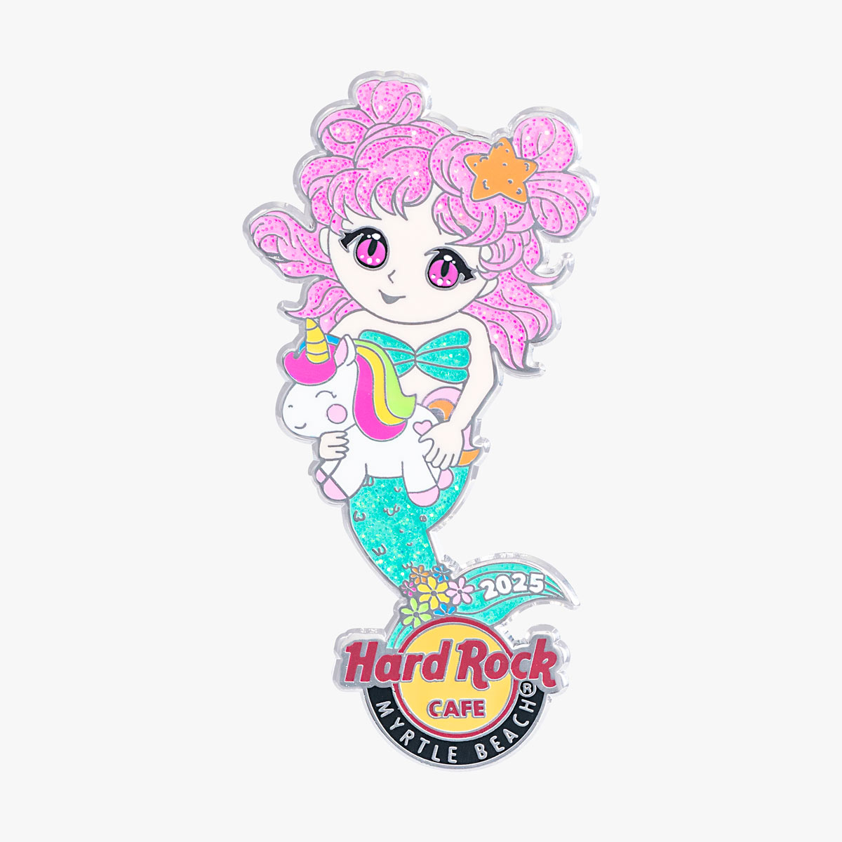 Myrtle Beach Anime Mermaid Girl Pin image number 1