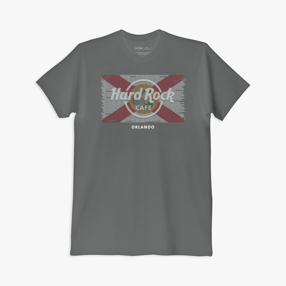 Men's Flag Repeat City Name Tee image number 1
