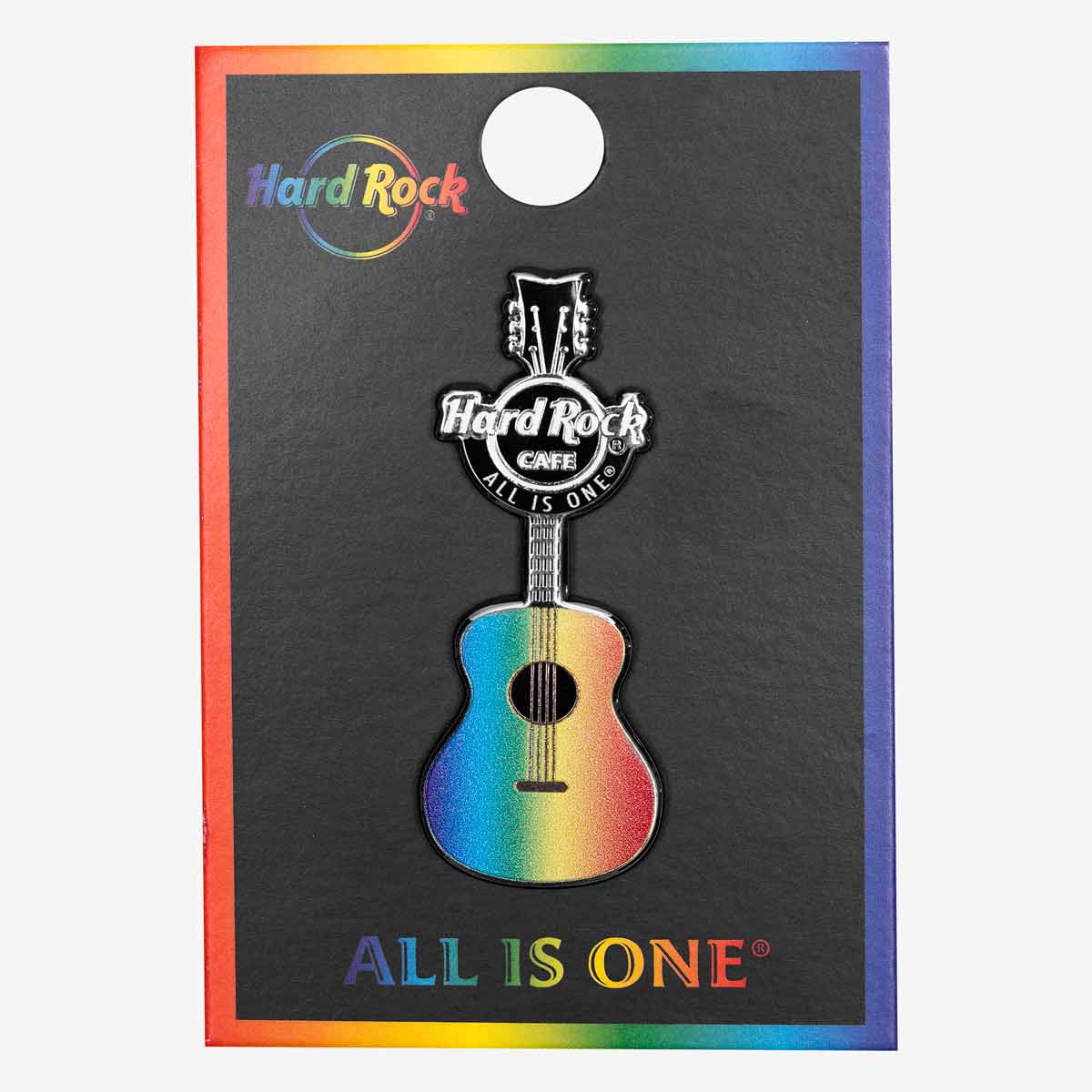 Pride Rainbow Guitar Pin Limited Edition 2023 image number 1