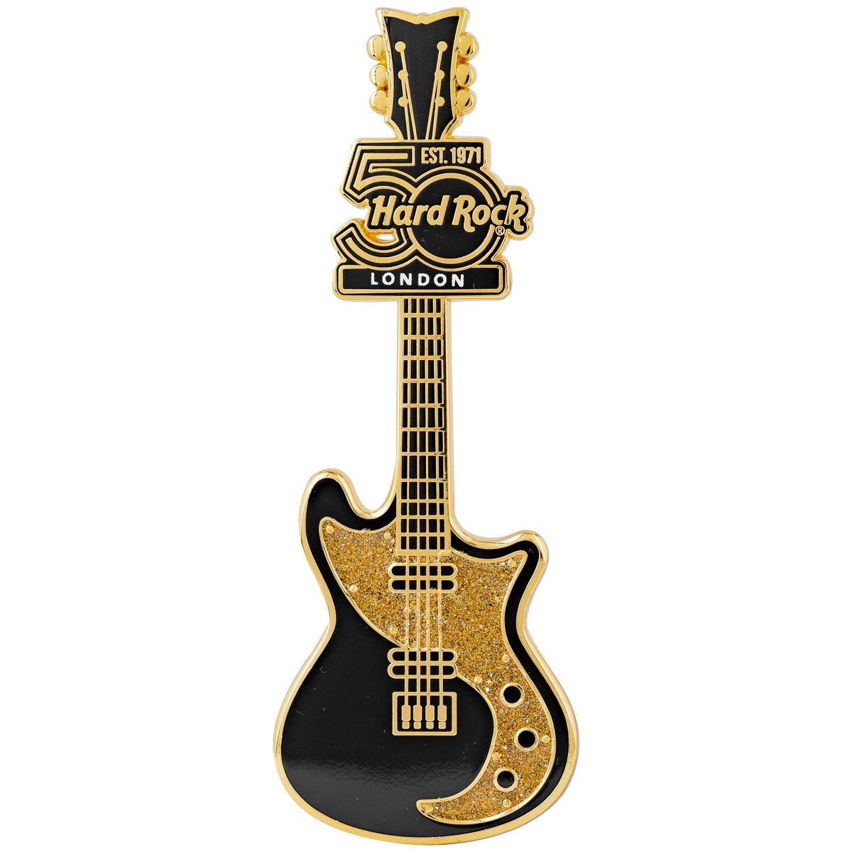 50th Anniversary Jumbo Guitar Boxed Pin image number 2