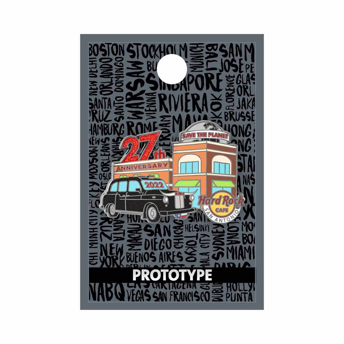San Antonio 27th Anniversary Prototoype Pin image number 1
