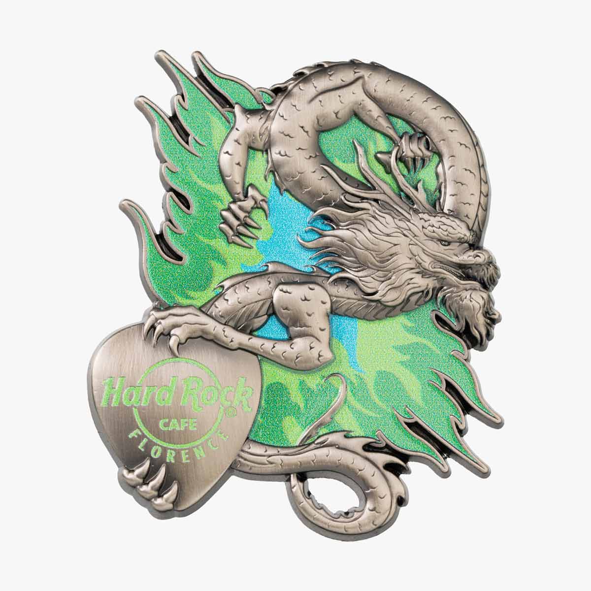 3D Asia Dragon Pin image number 1