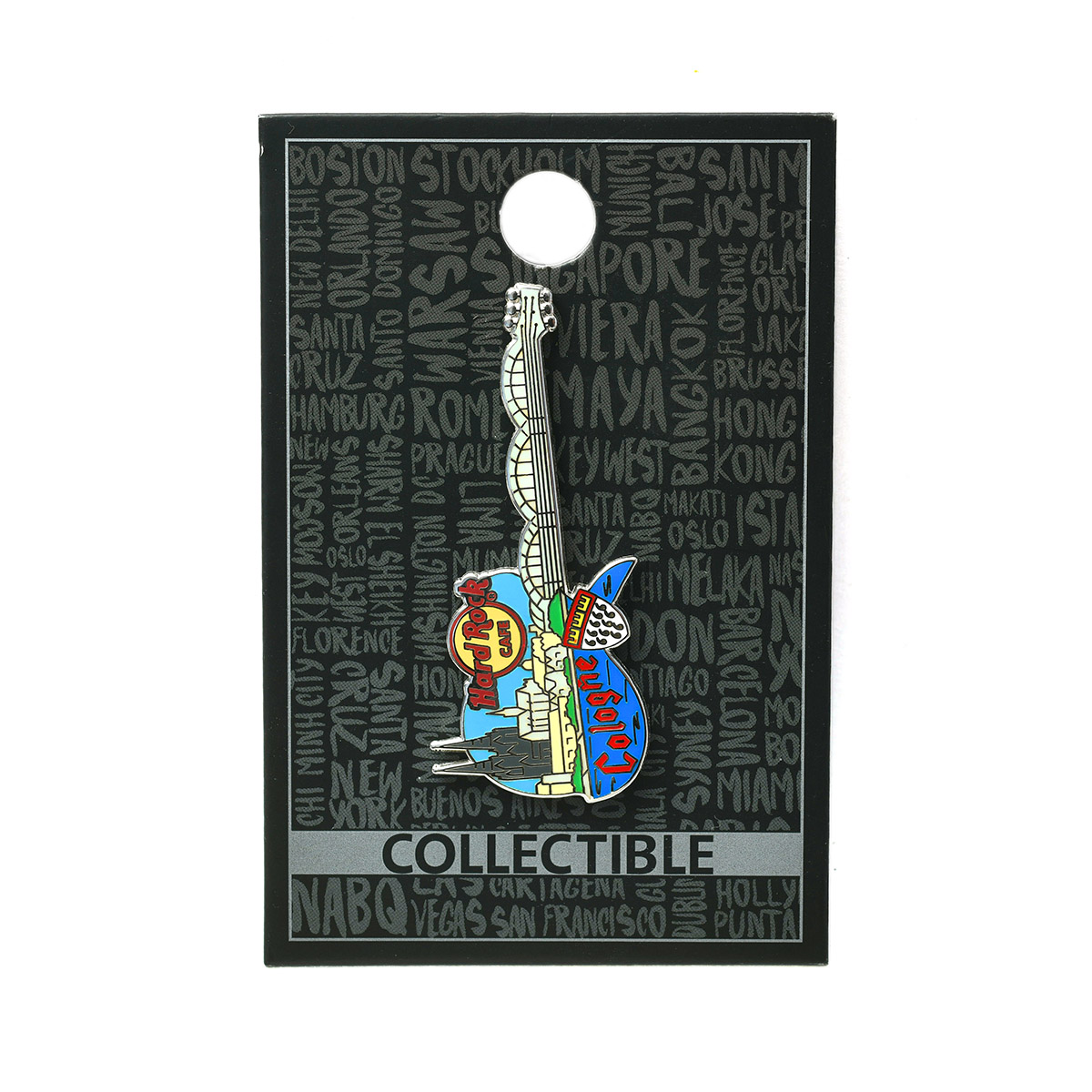Cologne Cityscape Guitar Pin image number 1