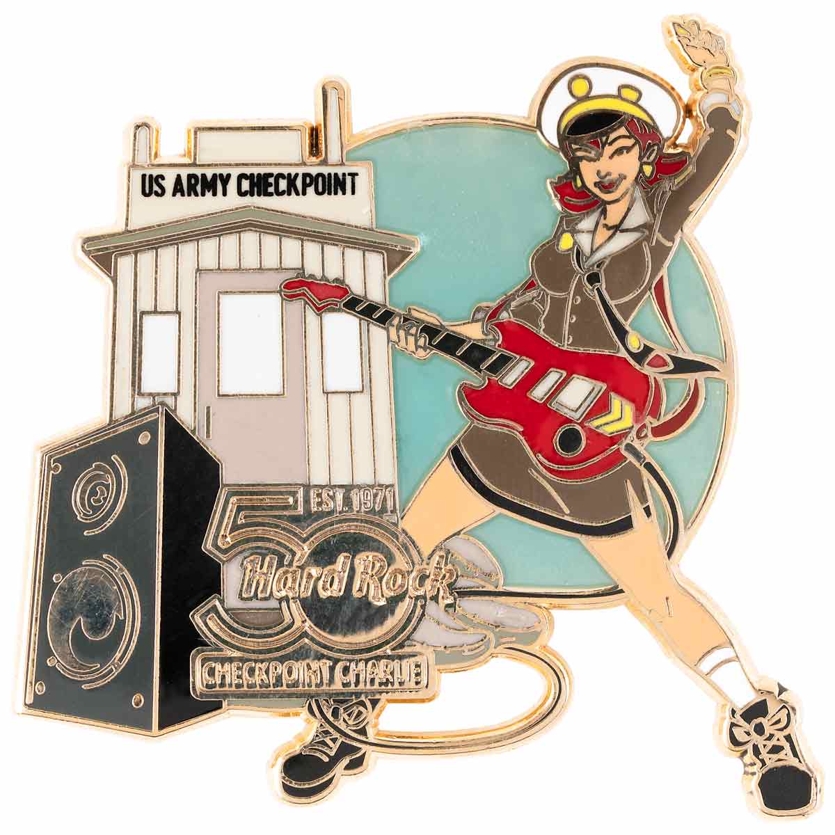 50th Anniversary Core Checkpoint Charlie Pin image number 2