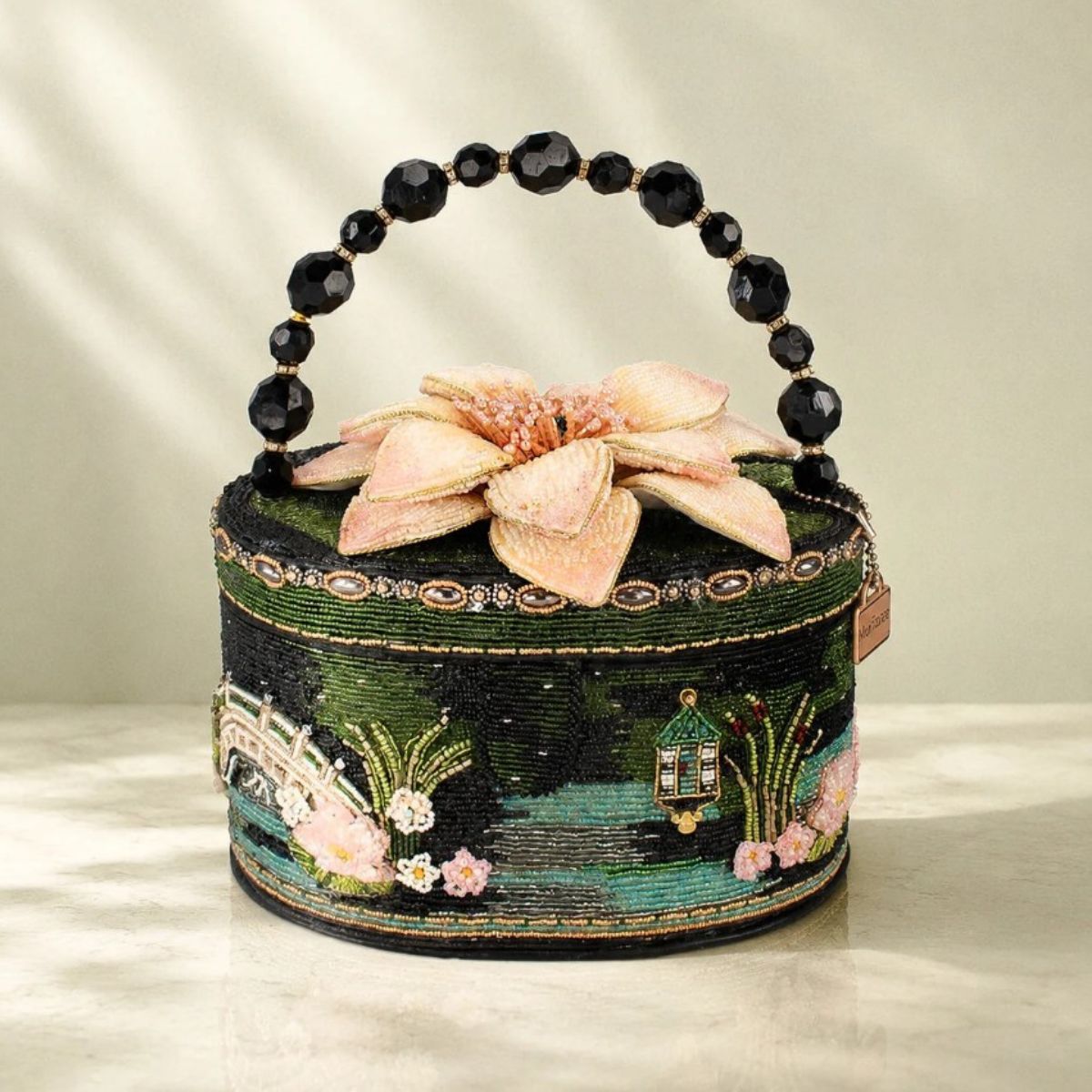 Mary Frances Floating Lotus Handbag image number 2