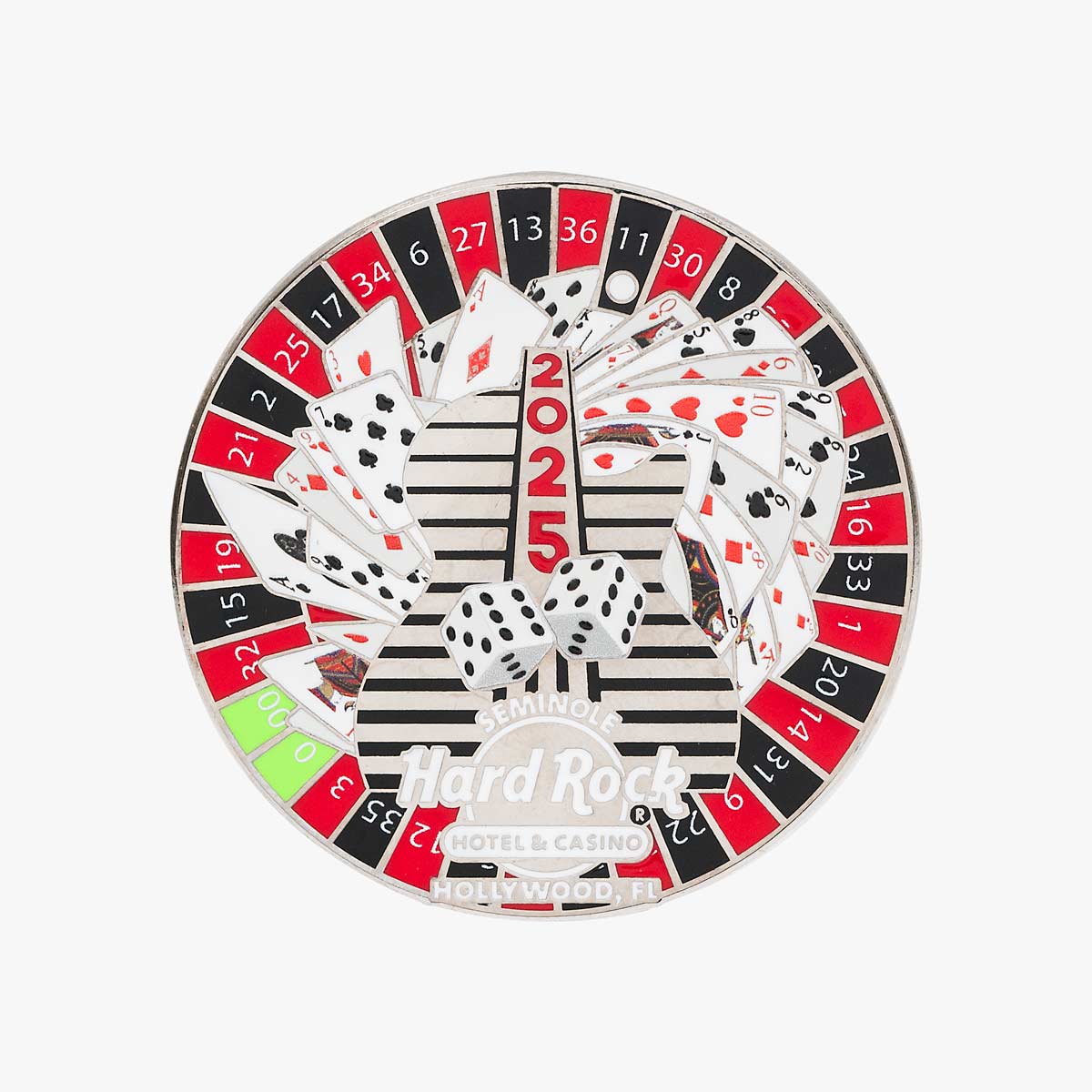 Limited Edition Guitar Hotel Roulette Wheel image number 1