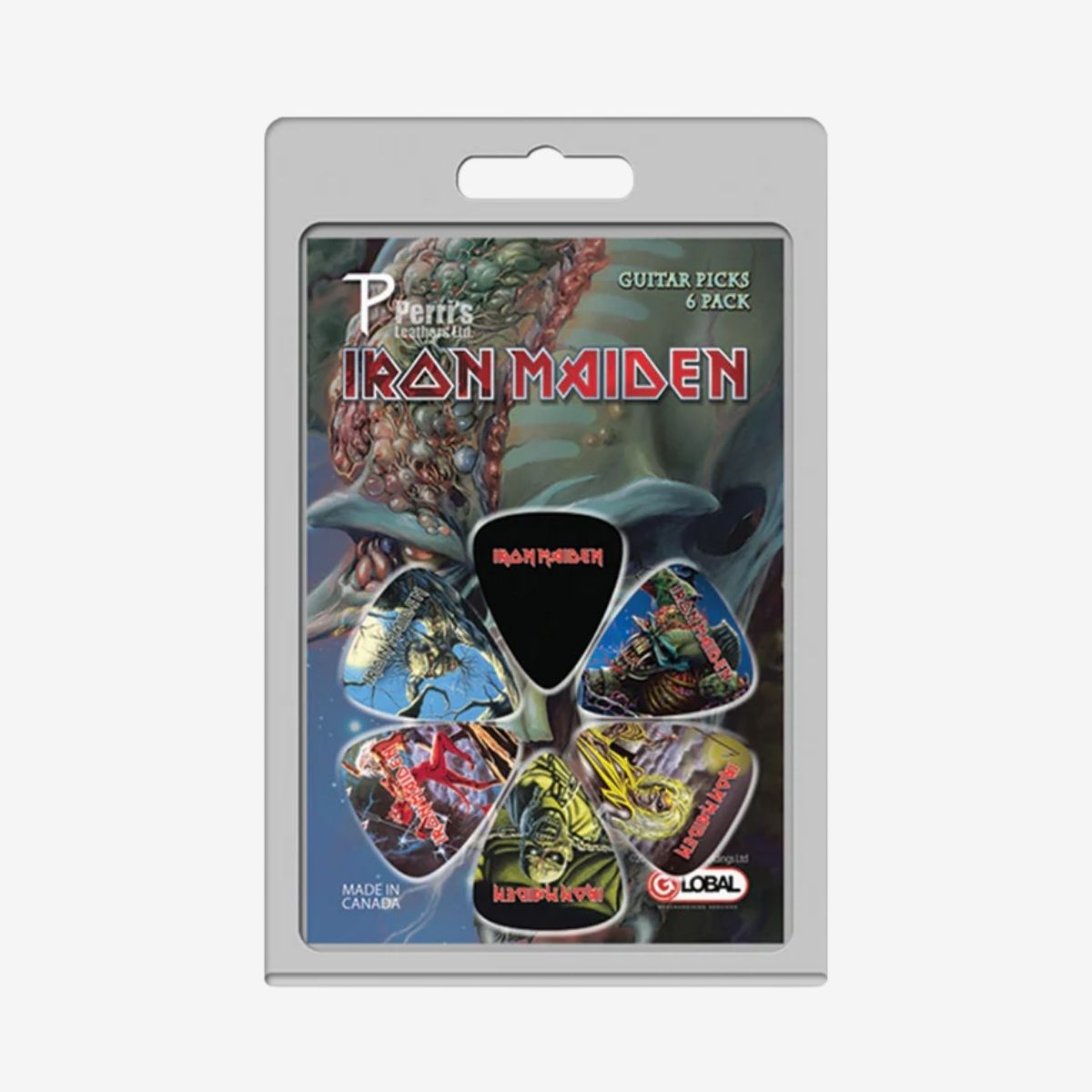 Iron Maiden 6 Pack Variety Pack Guitar Picks image number 1