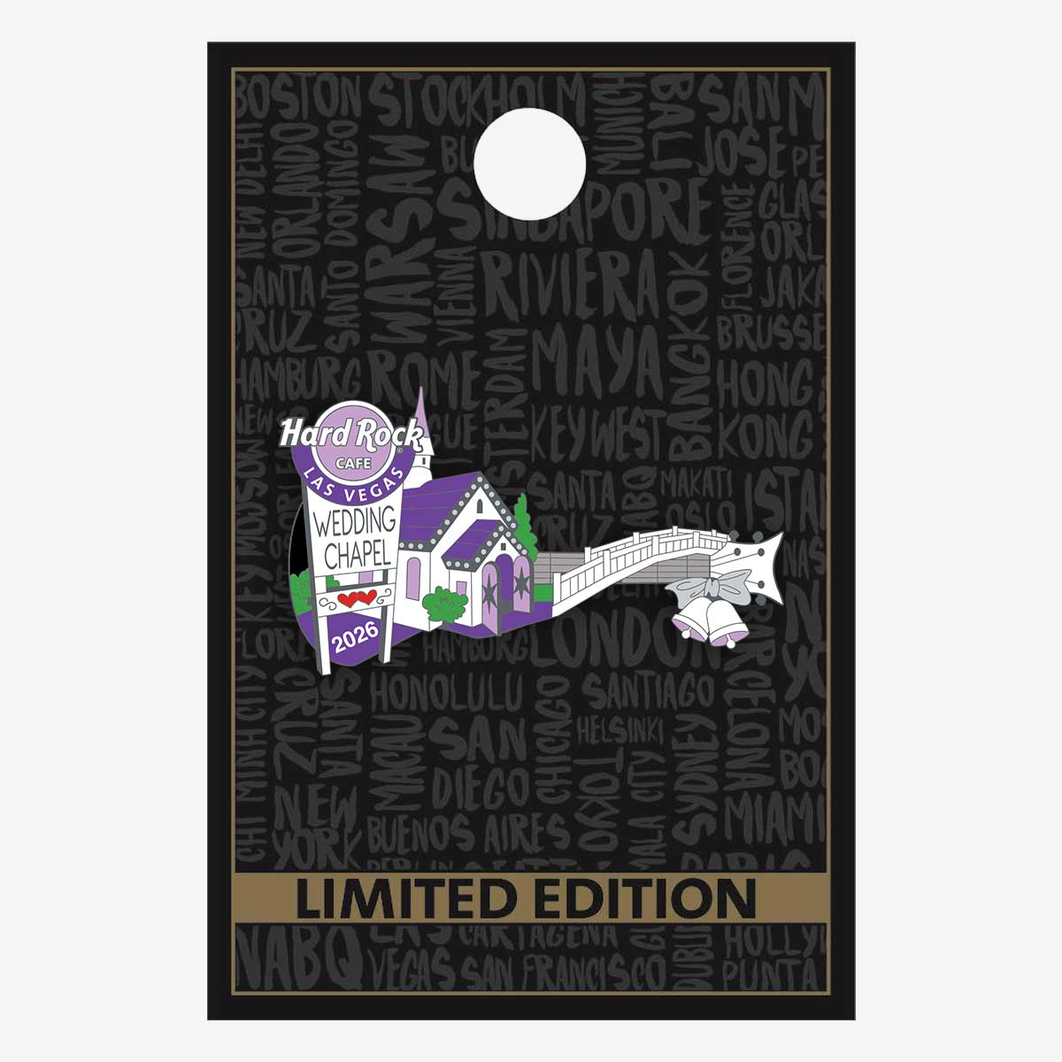 Limited Edition Las Vegas Wedding Chapel 2026 Pin image number 2
