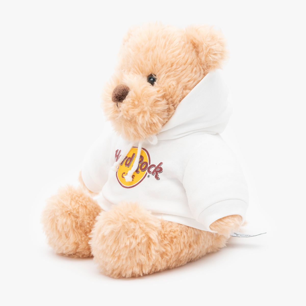 Hard Rock Plush Golden Bear with White Classic Hoodie image number 2