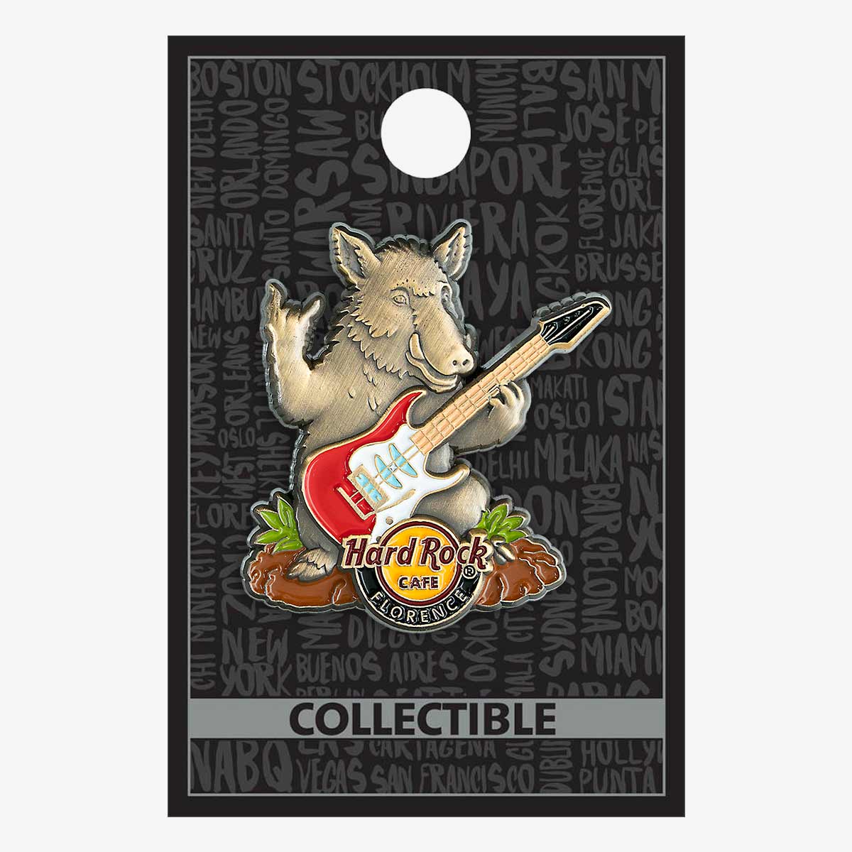 Collectible Florence Pig Pin image number 2