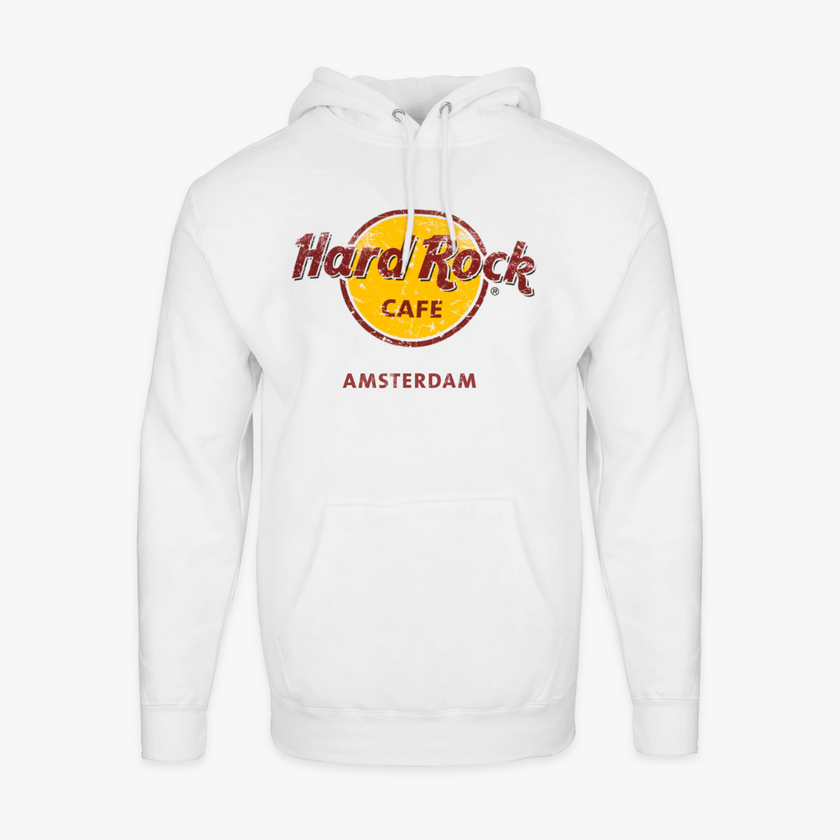 Adult Fit Classic Logo Hoodie in White image number 1