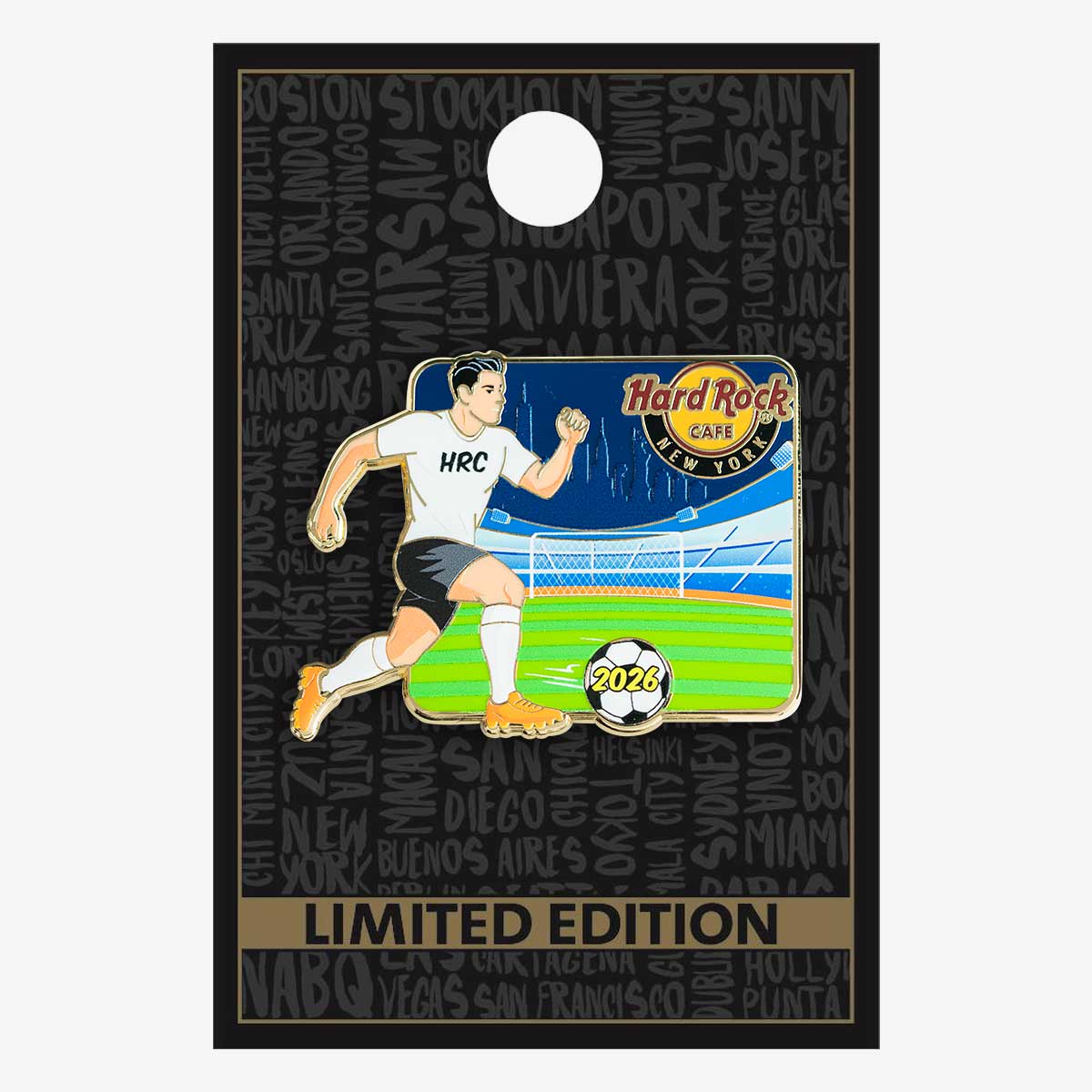 Limited Edition New York City Soccer Day 2026 Pin image number 2