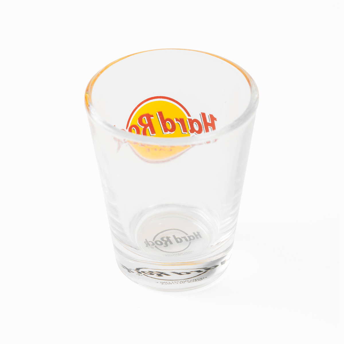 Hard Rock Cafe Logo Clear Shot Glass image number 3