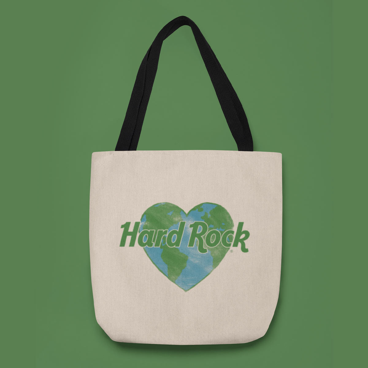 Hard Rock Save the Planet Heart Tote in Organic Cotton image number 3