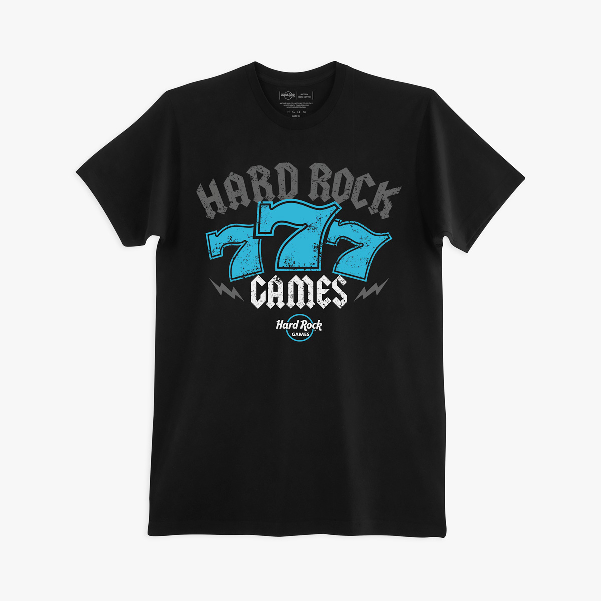 Lucky Seven Tee in Black image number 1