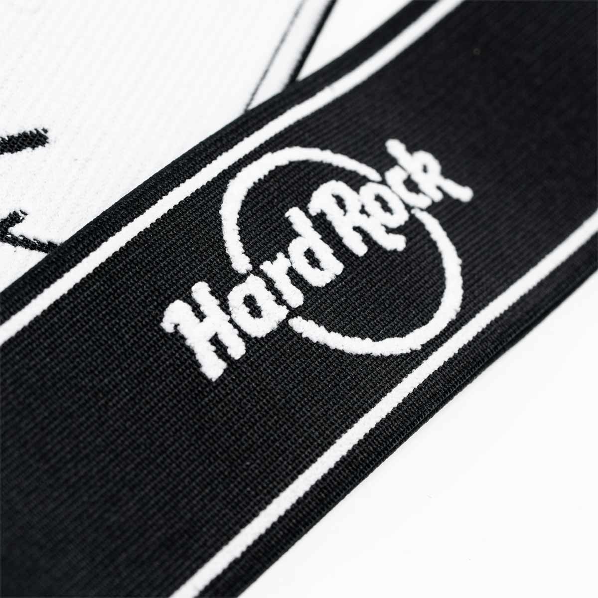 Fender x Hard Rock Weightless Guitar Strap in Black and White image number 5