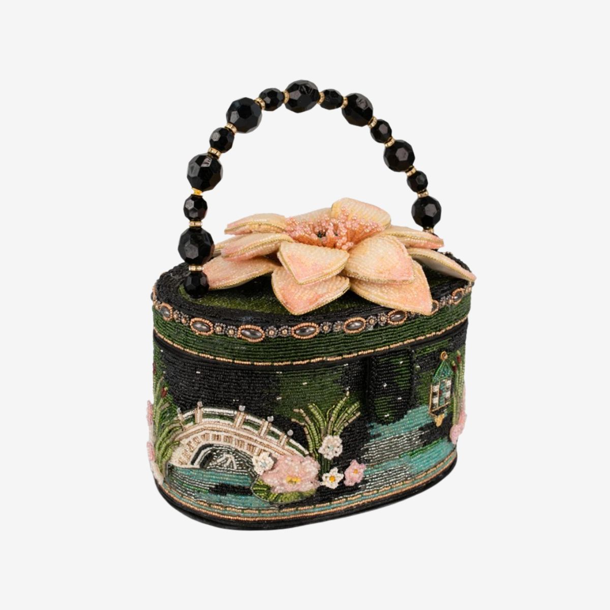 Mary Frances Floating Lotus Handbag image number 5