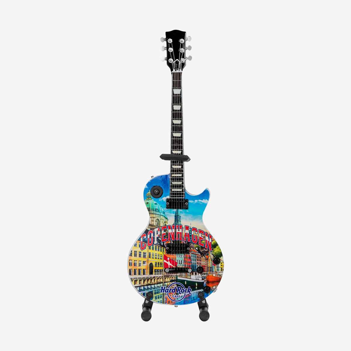 Country Colors 10" Mini City Guitar with Stand image number 1