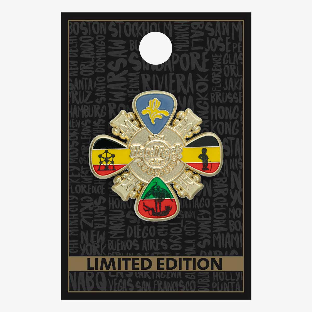 Brussels Music Cross 2026 Limited Edition Pin image number 2