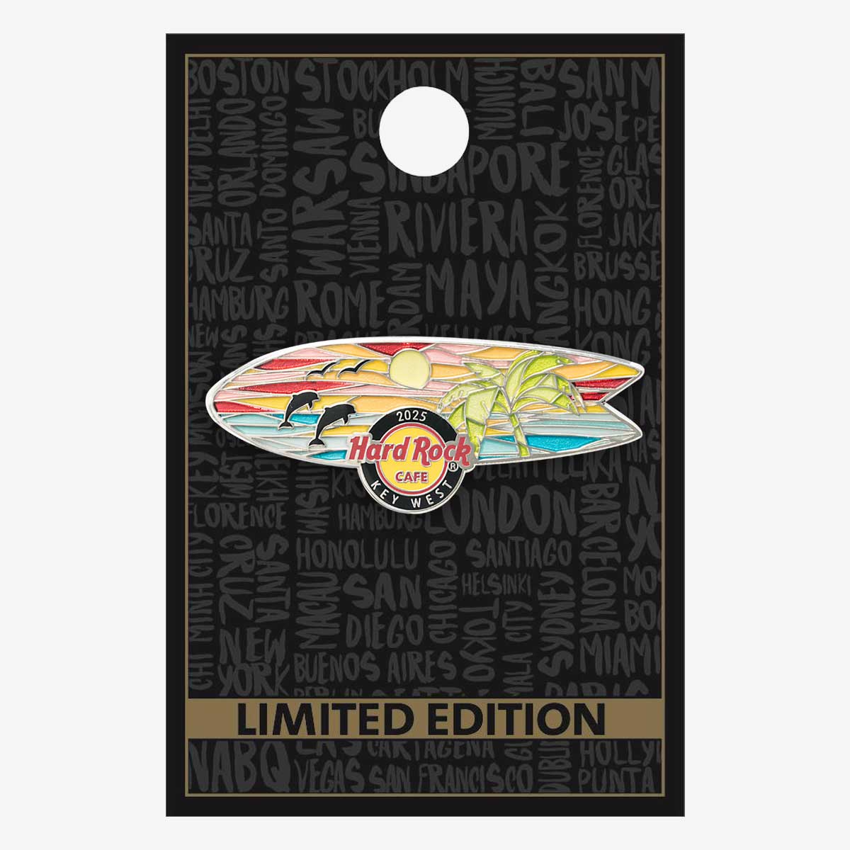 Key West Surfboard 2025 Pin image number 2